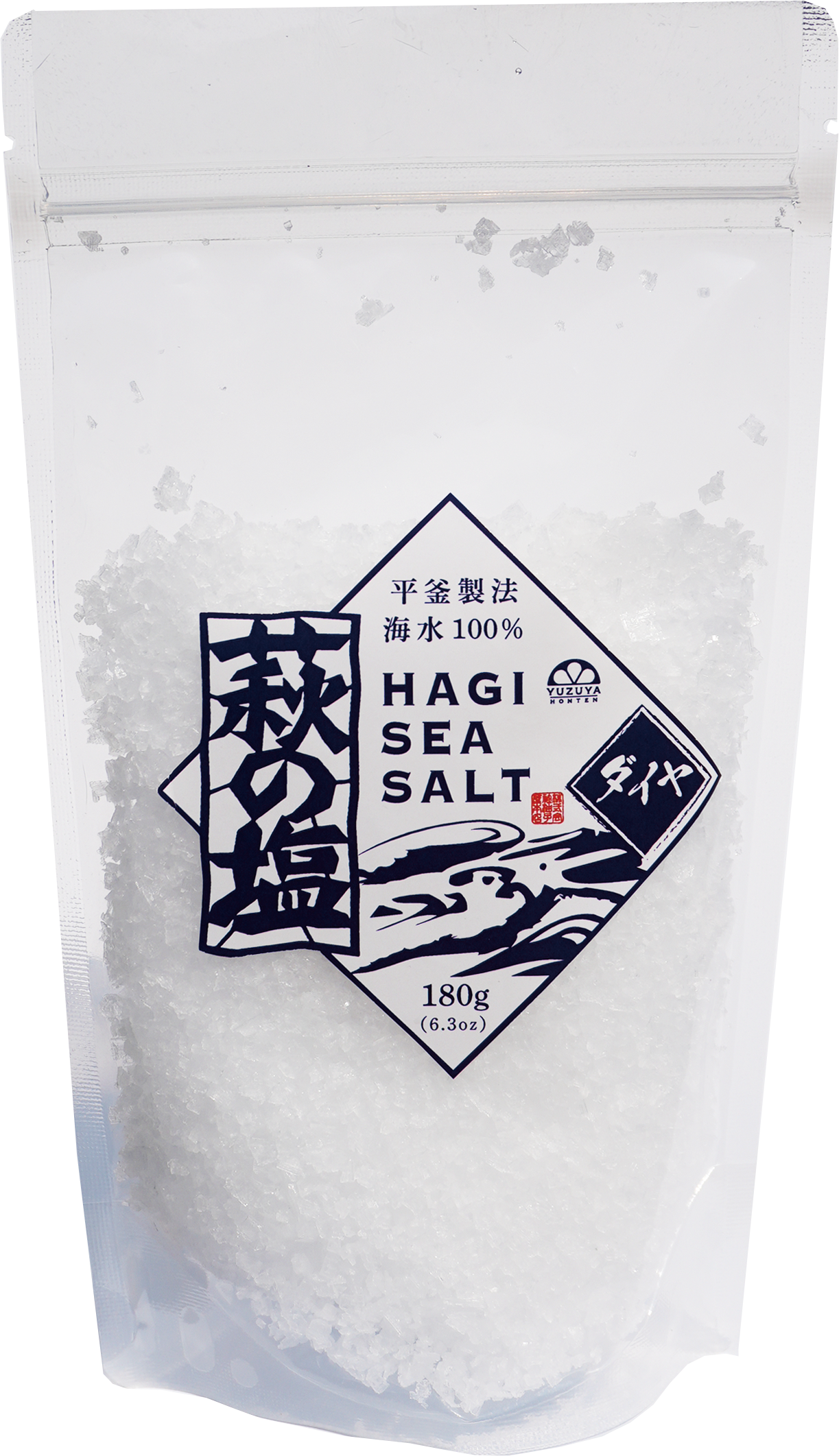 Hagi Sea Salt Coarse 6.3 OZ (180g) × 1 pc (1 bag)