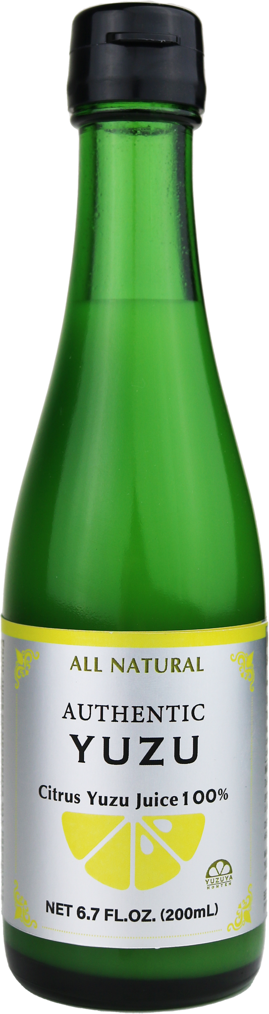 Authentic Yuzu (Citrus Yuzu Juice 100%) 6.7 FLOZ (200ml) × 1 pc (1 bottle)
