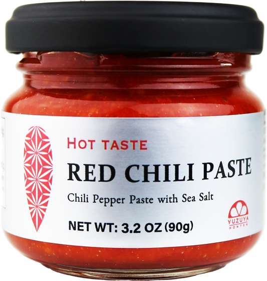 Red Chili Paste (Chili Pepper Paste with Sea salt) 3.2 OZ (90g) × 1 pc (1 jar)