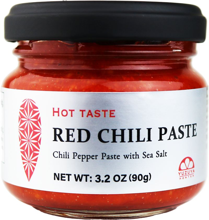 Red Chili Paste (Chili Pepper Paste with Sea salt) 3.2 OZ (90g) × 1 pc (1 jar)