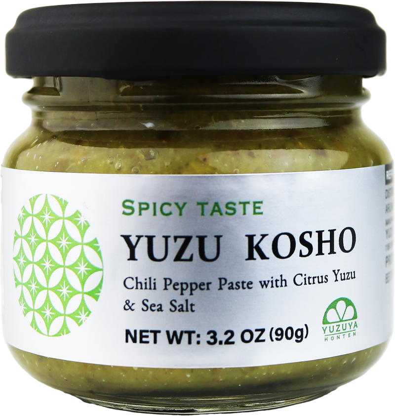 Yuzu Kosho (Chili Pepper Paste with Citrus Yuzu & Sea Salt) 3.2OZ × 1 pc (1 jar)